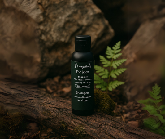 mannen shampoo natuurlijk