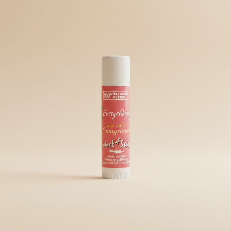 natuurlijke lippenbalsem granaatappel