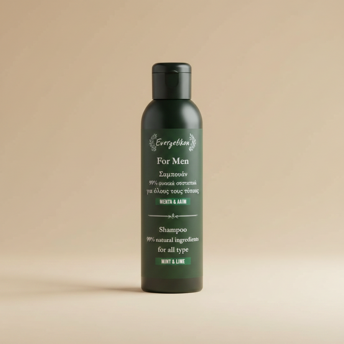 Champú natural para hombre - Evergetikon