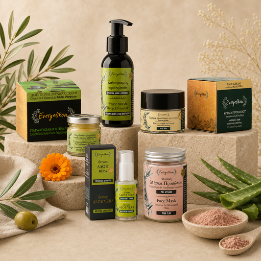 Cuidado facial – Piel seca – Evergetikon