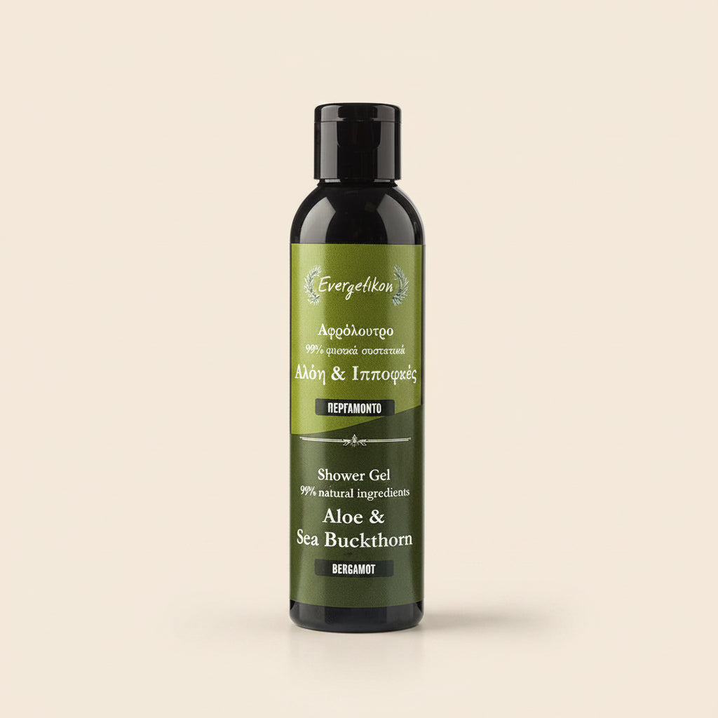 Natuurlijke douchegel - Bergamot - Evergetikon
