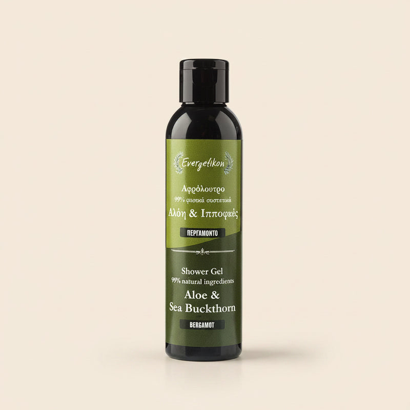 Natuurlijke douchegel - Bergamot - Evergetikon