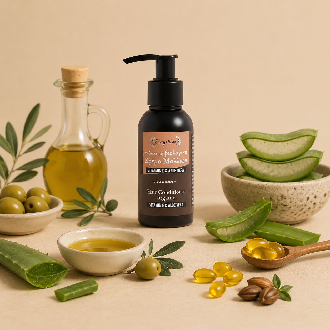 Acondicionador de aloe vera - Evergetikon