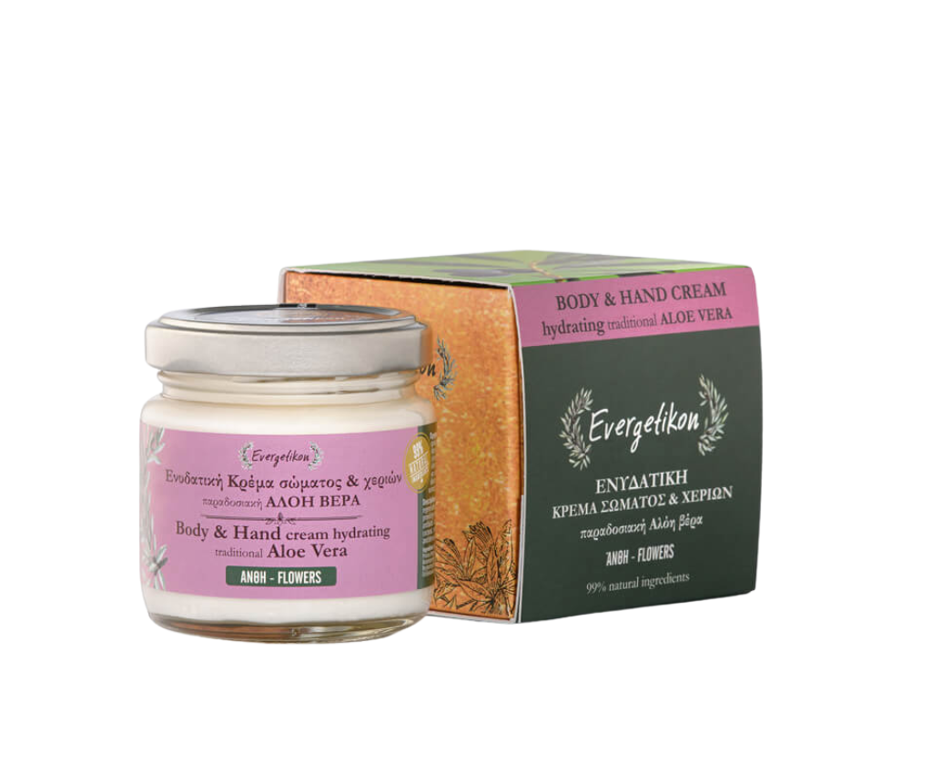 [028] Crema de manos con Aloe Vera - Evergetikon