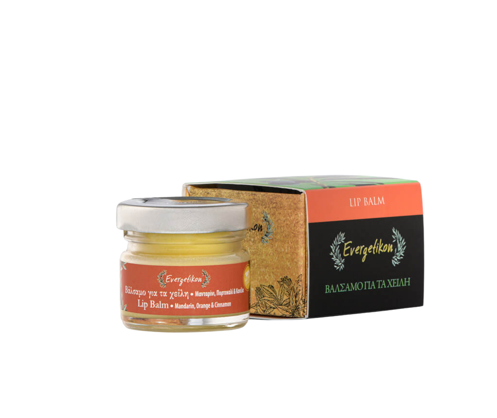 Lippenbalsem met Bijenwas - Sinaasappel & Kaneel - Evergetikon